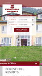 Mobile Screenshot of foresthillresorts.com